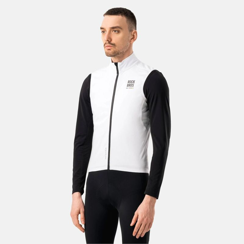 Rockbros ROAD TO SKY windproof vest insulated M - white m \ biały vests