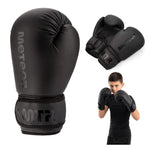 Meteor 8 oz Training Boxing Gloves, Velcro, PU uniw kesztyű