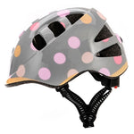 Meteor MA-2 dots Junior bicycle helmet szürke helmets, protectors and knee pads
