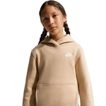 Nike Sportswear Club Fleece Kids' Sweatshirt bézs pulóver FD3000286