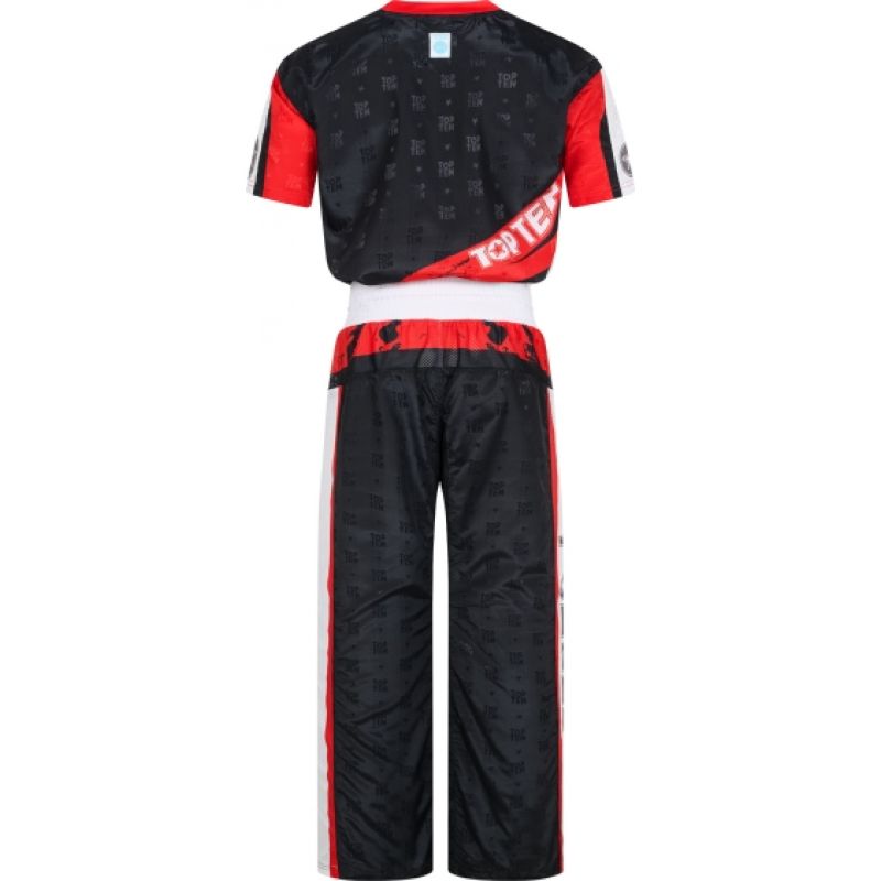 TOP TEN kickboxing outfit “Urban Arts” black and red (WAKO APPROVED new)
