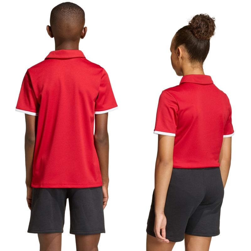 adidas Entrada 26 T-shirt for kids red JZ6626 104cm póló