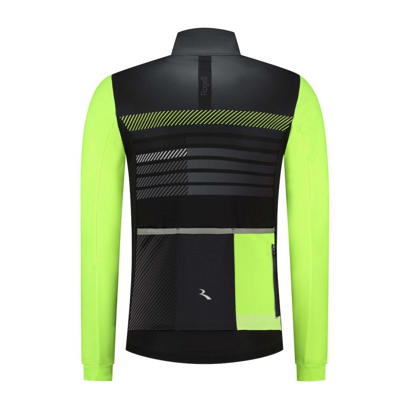 Rogelli STRYDE long sleeve shirt -fluor 3XL fekete kiegészítő SIRC1010006.050.3XL