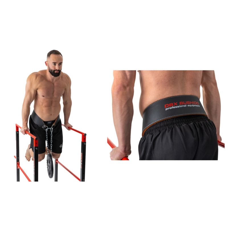 DBX Bushido Genuine Leather Dip Belt training belts, sachets, belts, bags