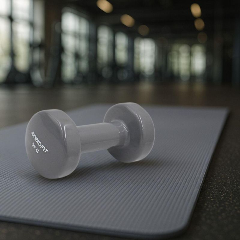 Enero 5 Kg Vinyl Dumbbell Vdb Fit edzőfelszerelés GSP-580260