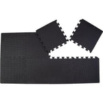 Pure 2 Improve PUZZLE MAT FOR FITNESS EQUIPMENT 8 PCS .9 CM BLACK fekete mats, puzzle, training equipment