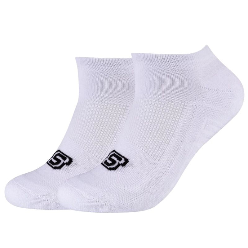 Skechers 2PPK Basic Cushioned Sneaker Socks SK43024-1000 White 39-42 General