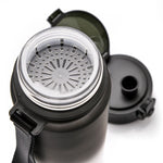 Meteor 650 ml sports bottle dark green uniw water bottles, training equipment