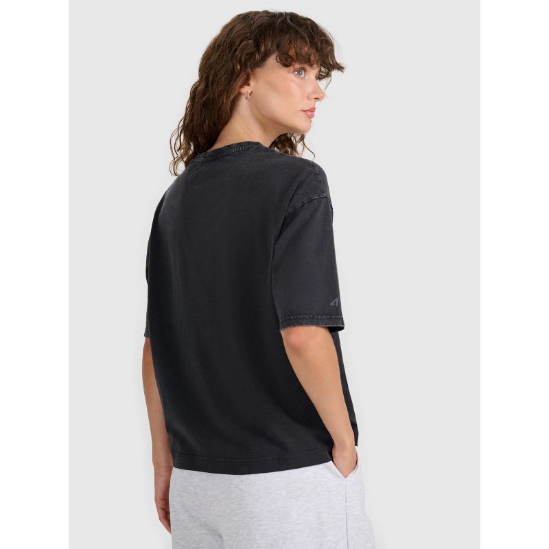 4f Women's oversize printed T-shirt 4FRSS25TTSHF2747-20S General