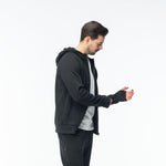 Elbrus Rufo II sweatshirt fekete pulóver