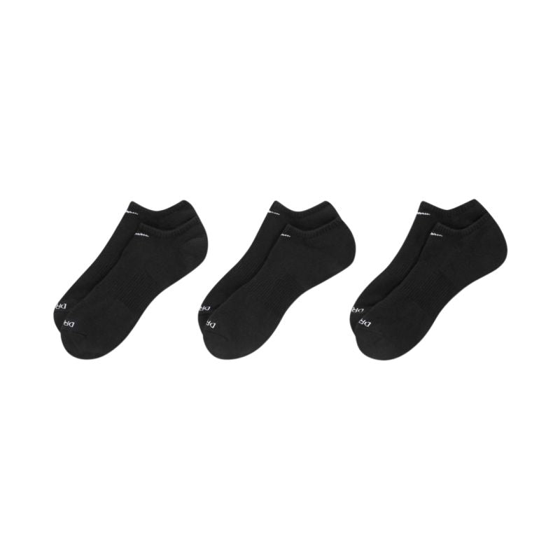 Nike Everyday Plus Cushioned Socks 3 Pairs Black SX6889 010 Ruházat