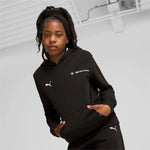 Puma BMW MMS Kids Kangaroo Hoodie fekete kapucnis pulóver