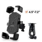 Rockbros 25210030001 Bicycle Phone Holder for Handlebars – Black fekete telefontartó Rockbros-25210030001