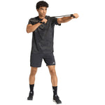 Men's adidas D4T Power Aop Tee Black KF3097 fekete kapucnis pulóver