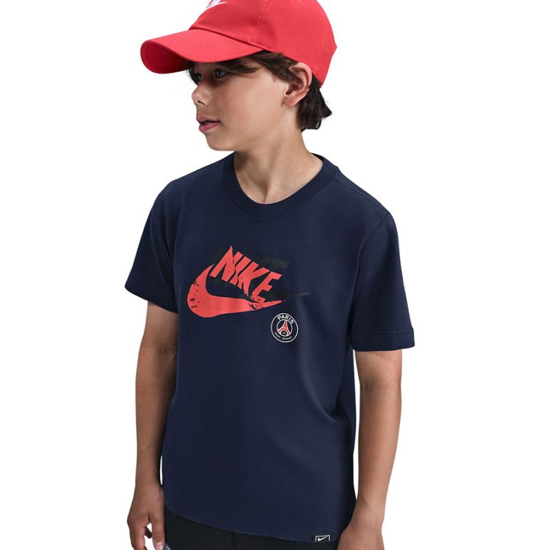 Nike PSG Crest Tee Junior HV4987-410 s (128-137cm) póló