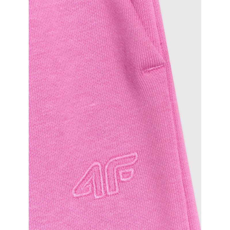 Girls' jogger sweatpants 4F 4FJRAW25TTROF1616-54S nadrág