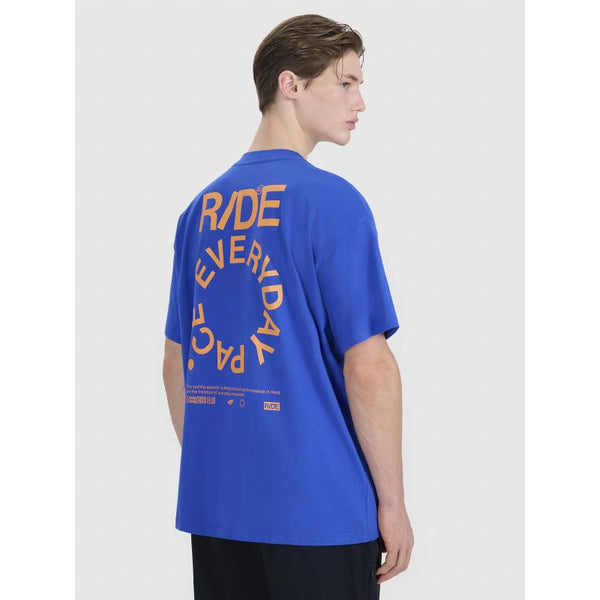 4f Men's oversize printed T-shirt 4FWSS25TTSHM1979-36S General