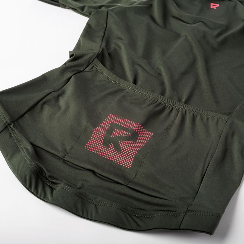 Radvik Bravo Jrg Jr Cycling Jersey fekete póló