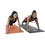 Pure 2 Improve NBR BLACK EXERCISE MAT .5CM WITH HOLES fekete mats, training equipment