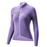 Rockbros TVI Women's Long Sleeve Cycling Jersey Fall/Winter M - Purple m \ fioletowy kötött sapka 15310002003-211745