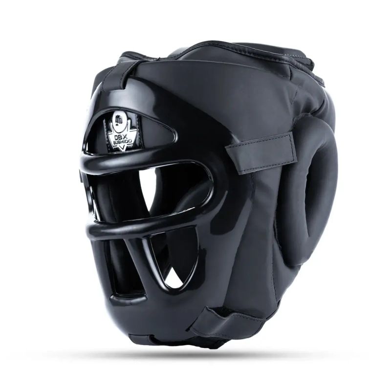 DBX Bushido Boxing helmet with polycarbonate mask - Gladiator helmets, masks, martial arts equipment