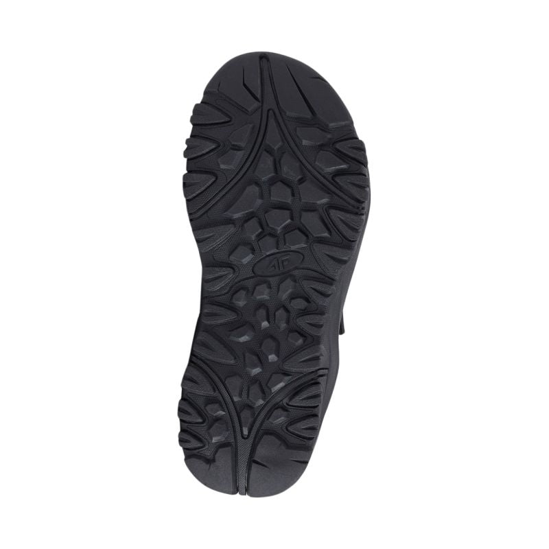 4F Boy's sandals M113 deep 20S fekete utcai cipő 4FJWSS26FSANM11320S