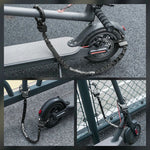 Rockbros 85922 Chain Lock for Scooters and Bikes - Black