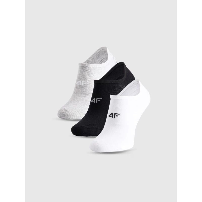 4f Men's casual ankle socks (SET OF 3) 4FWMM00USOCM477-90S General