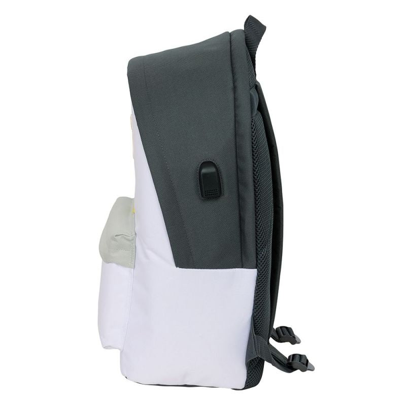 Inny Real Madrid sports with USB and laptop compartment double 612554820 Hátizsák