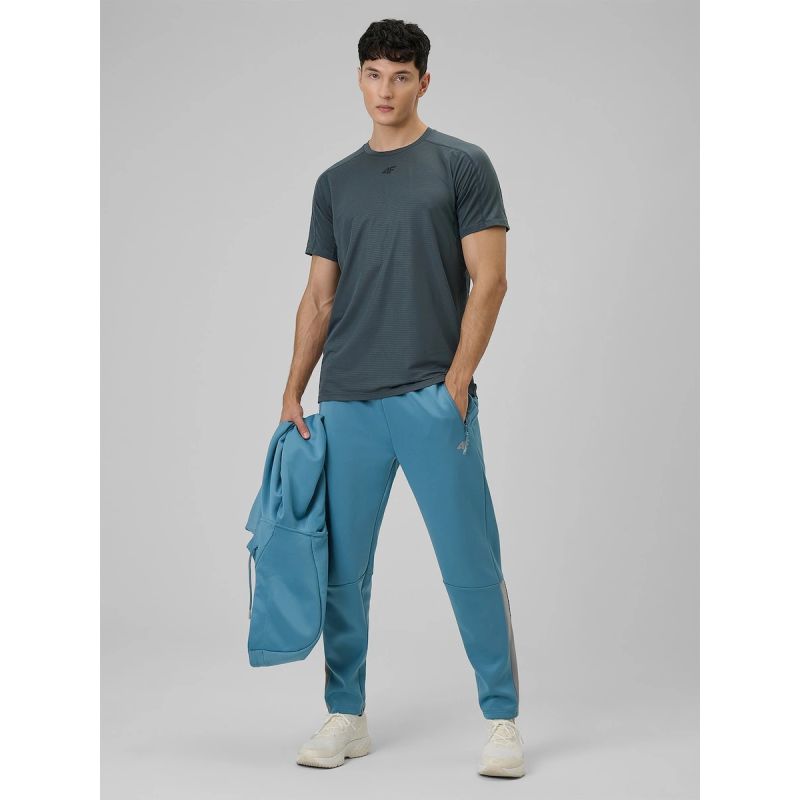 Men's quick-drying training pants 4F