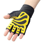 HMS Black/Yellow RST01 rM Gym Gloves fekete kapuskesztyű 17-63-201