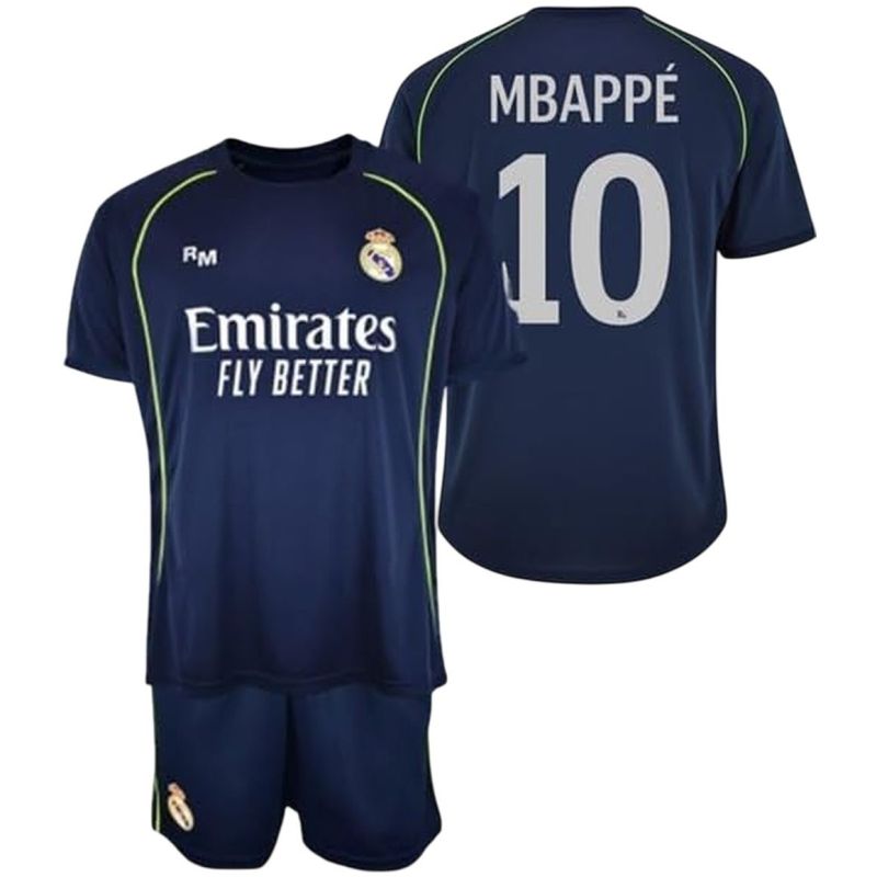 Sportmania Real Madrid junior jersey shorts set Mbappe box RM25B2 Ruházat