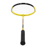 NILS NRZ262 ALUMINUM badminton set 2 rackets, 3 feather shuttlecocks, net 600x60cm, cover kabát