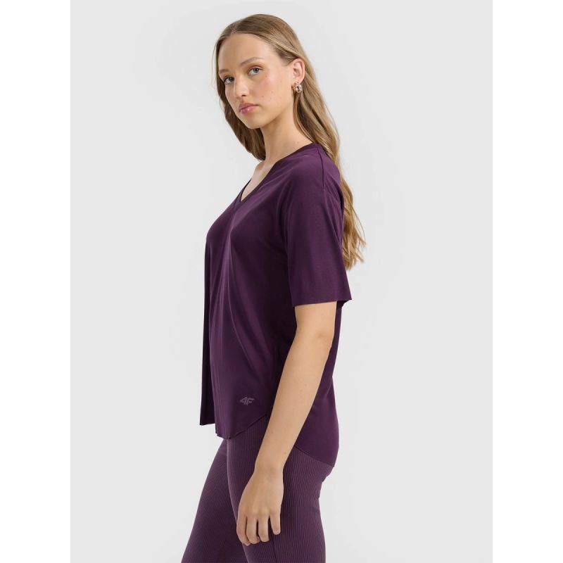 4f Women's oversize T-shirt with modal 4FRAW25TTSHF3283-50S Egyéb
