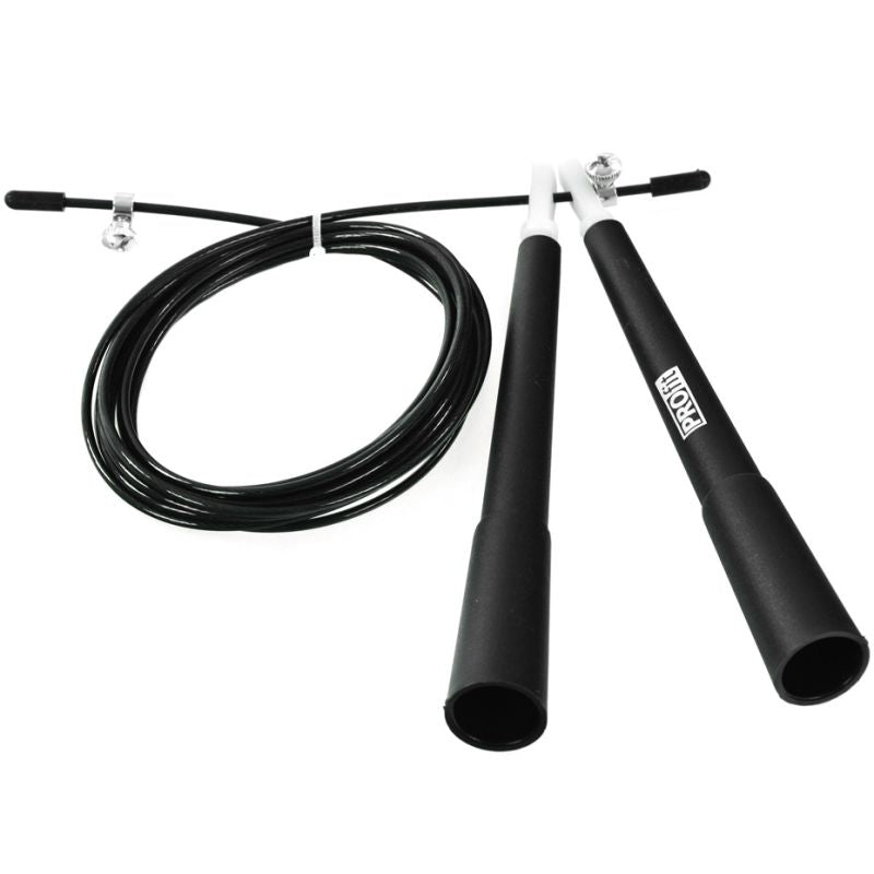 PROfit AERO 18 LINE SKIPPING ROPE 18cm / fekete edzőfelszerelés DK1001L