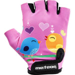 Meteor Owl Jr Cycling Gloves rózsaszín gloves, gloves