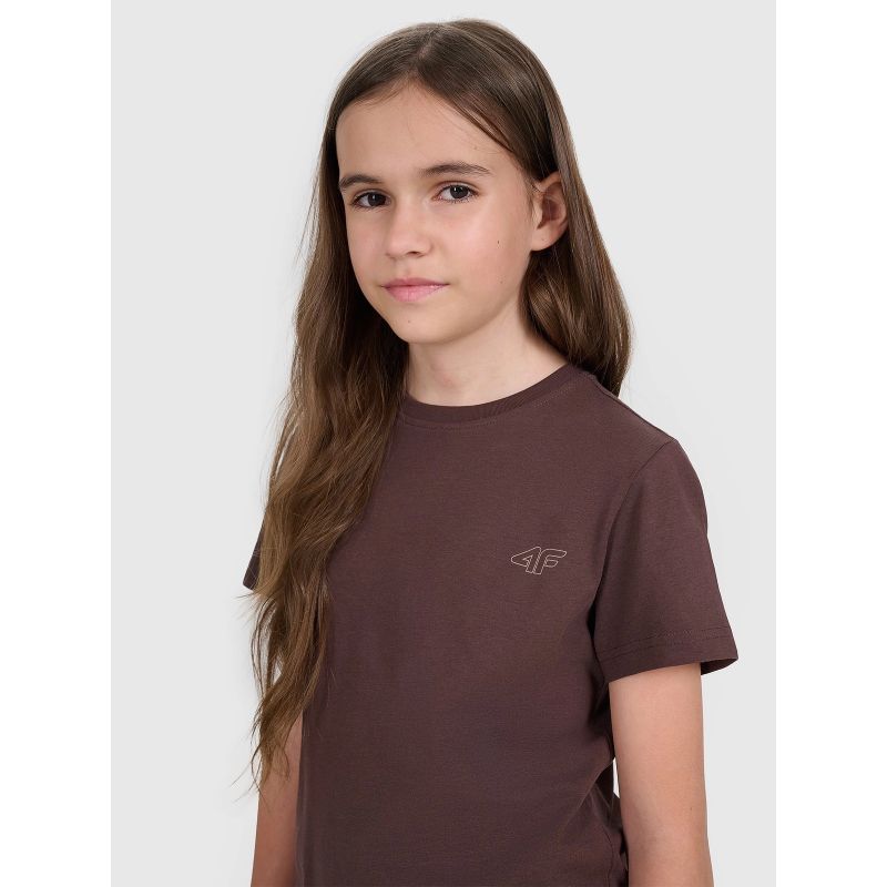 4f Regular plain T-shirt (SET OF 2) for children 4FJRAW25TTSHU3157-90S Ruházat
