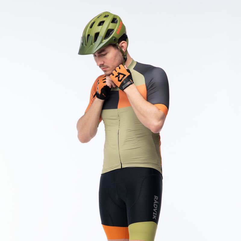 Radvik Svan GTS cycling jersey zöld póló