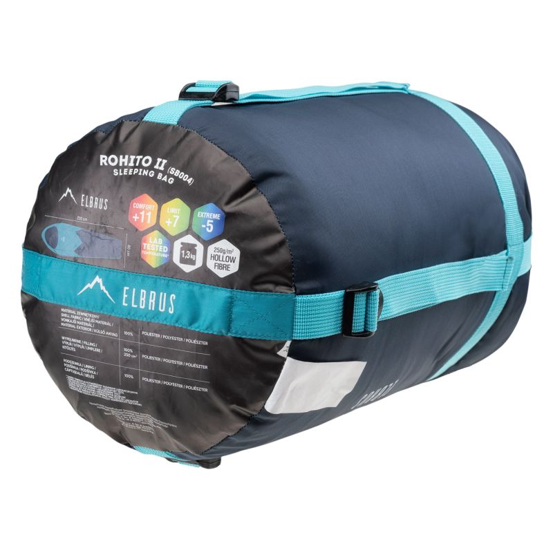 Elbrus Rohito II sleeping bag sötétkék tourist equipment, sleeping bags