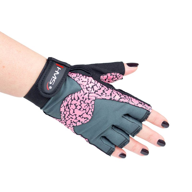 HMS Gym Gloves Pink/Gray W RST03 rL szürke sapka 17-63-222