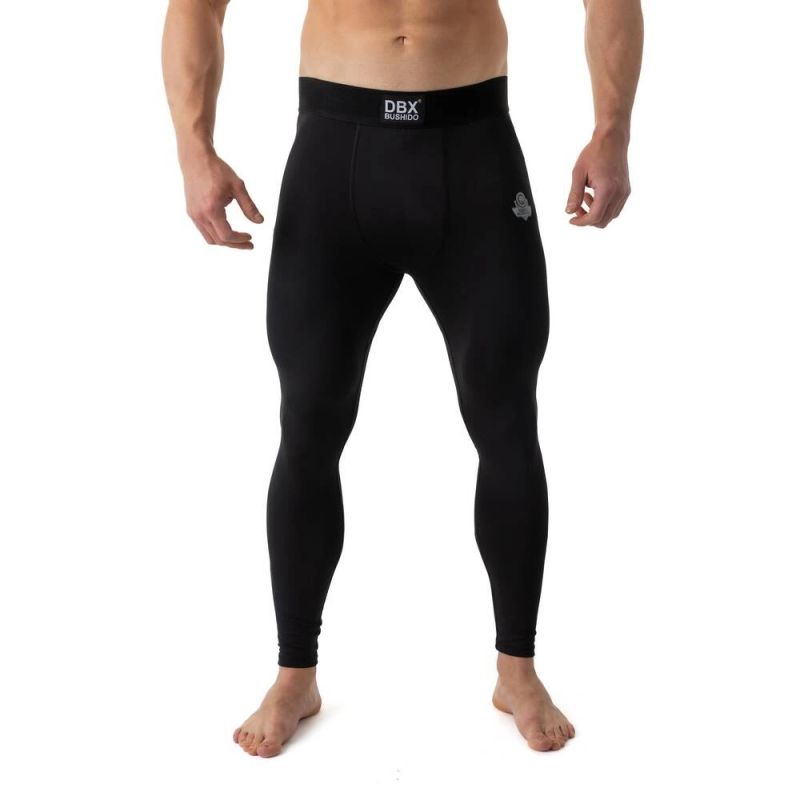 DBX Bushido Long black training leggings - CSL - fekete training equipment