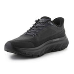 Skechers Slip-ins Go Walk Max Cushioning Hyper Burst Zoltar 217128-BBK Black fekete utcai cipő
