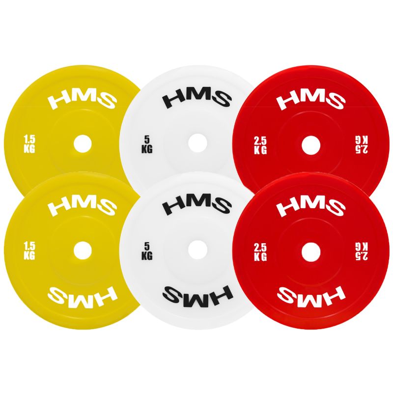 HMS TPP02 (2 x 2.5 KG) RED OLYMPIC TECHNICAL PLATE PE 2 x 2.5 KG piros póló 17-61-114