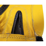 TOP TEN (W) FIGHT RTT-2 Boxing Gloves 10 oz Black and Yellow sárga kesztyű