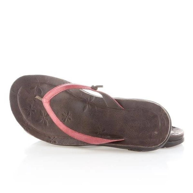 Inny Chaco Locavore Red W Flip-Flops J102202 Utcai cipő