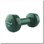 HMS Vinyl-coated cast iron weight 4.0 KG zöld súlyzó 17-47-006
