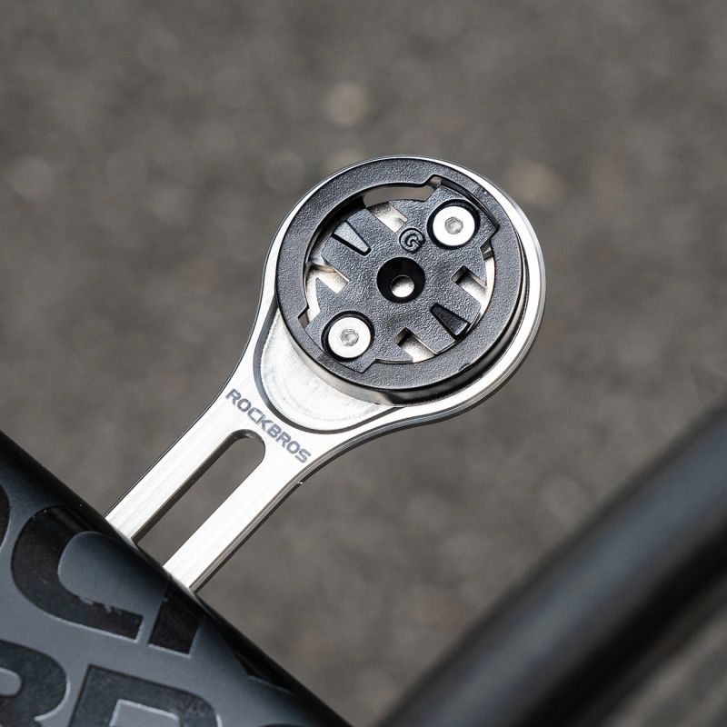 Rockbros FK-307T Titanium Alloy Bike Computer Mount - Titanium
