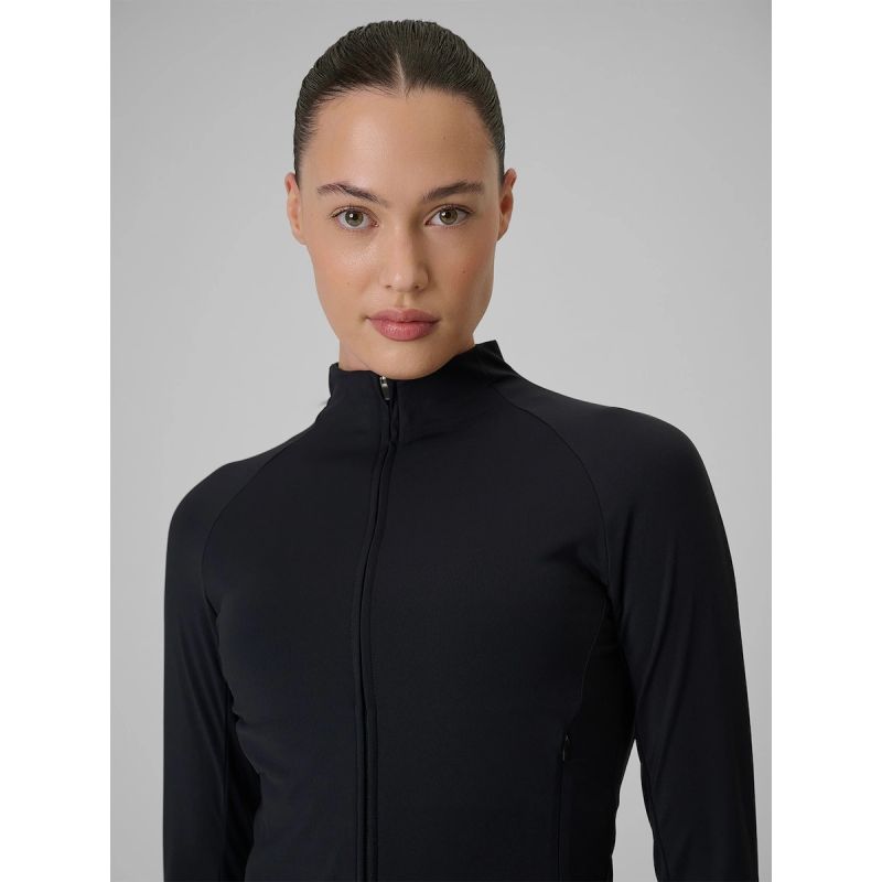4F Women's slim quick-drying training sweatshirt ruházat 4FRSS26TFSWF0949-20S