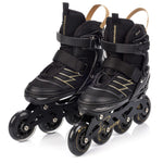 Meteor L 38-43 Buzzy Roller Skates Black/Gold