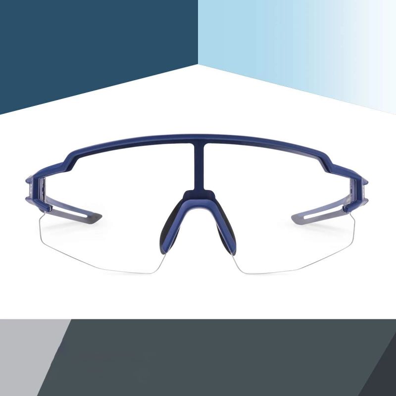 Rockbros 10174 UV400 Cycling Glasses - Blue niebieski glasses, training equipment